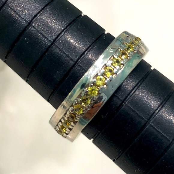 Jewelry - Sapphire 14K White Gold Plated